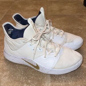 Nike PG 3 White Gold